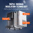 VEVOR 62 Lb. Daily Production Nugget Clear Ice Portable Ice Maker