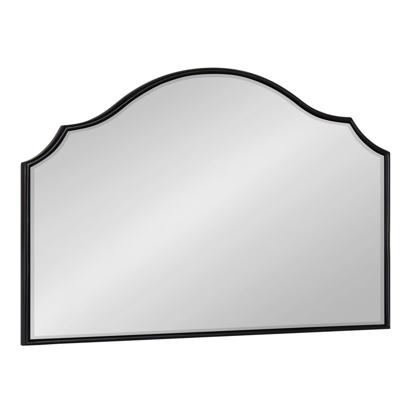 Aleeza Arch Mirror, 18" x 24", Black