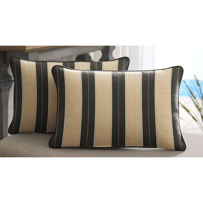  Outdoor Rectangular Pillow Cover & Insert, 14" x 24"