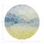Mosaico Palm Beach Vegan Leather Round Coasters-2083595000