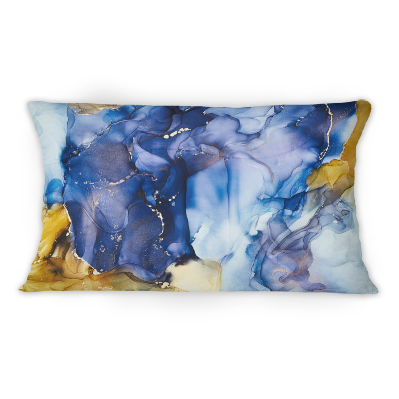 Coussin 12 "x 20" Blue Luxury