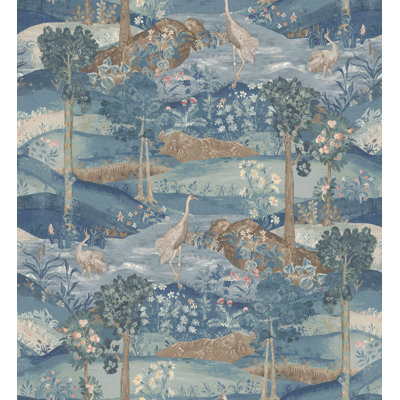 Palace Tapestry - Royal Blue