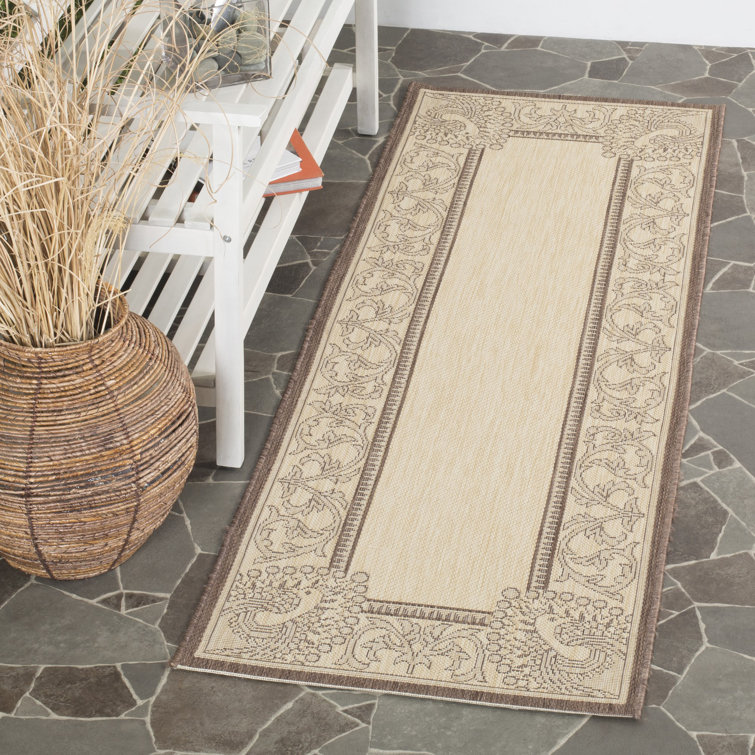 Arneshia Southwestern Brown/Nature Area Indoor/Outdoor Area Rug