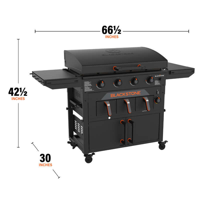 36" Griddle Airfryer Combo