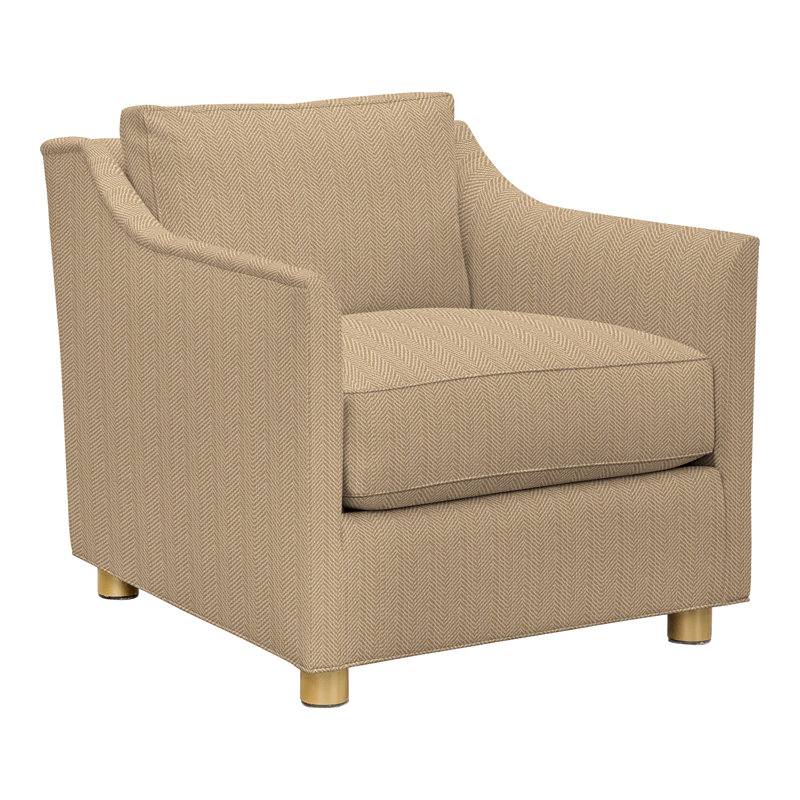 Chaise 33,5 po Newlin, Perigold Posh Oat