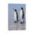 Portrait Of Two King Penguins, Aptenodytes Patagonica, On A White Sandy Beach. by Sergio Pitamitz - Gallery-Wrapped Canvas Giclée on Canvas-234986393-234986390