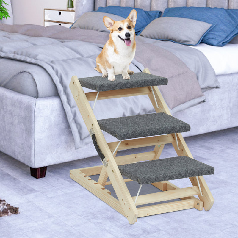 Escalier pour animal 3 marches pliable Tucker Murphy Pet ™