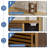 Bamboo Floor Cabinet Free Standing