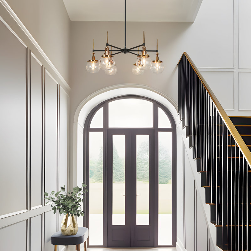 Loram 6 - Light Dimmable Chandelier