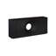 Void Console Table, Black Stone