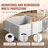 Dog Whelping Box PVC with Rails Pee Pad for Dogs Puppies-105493704