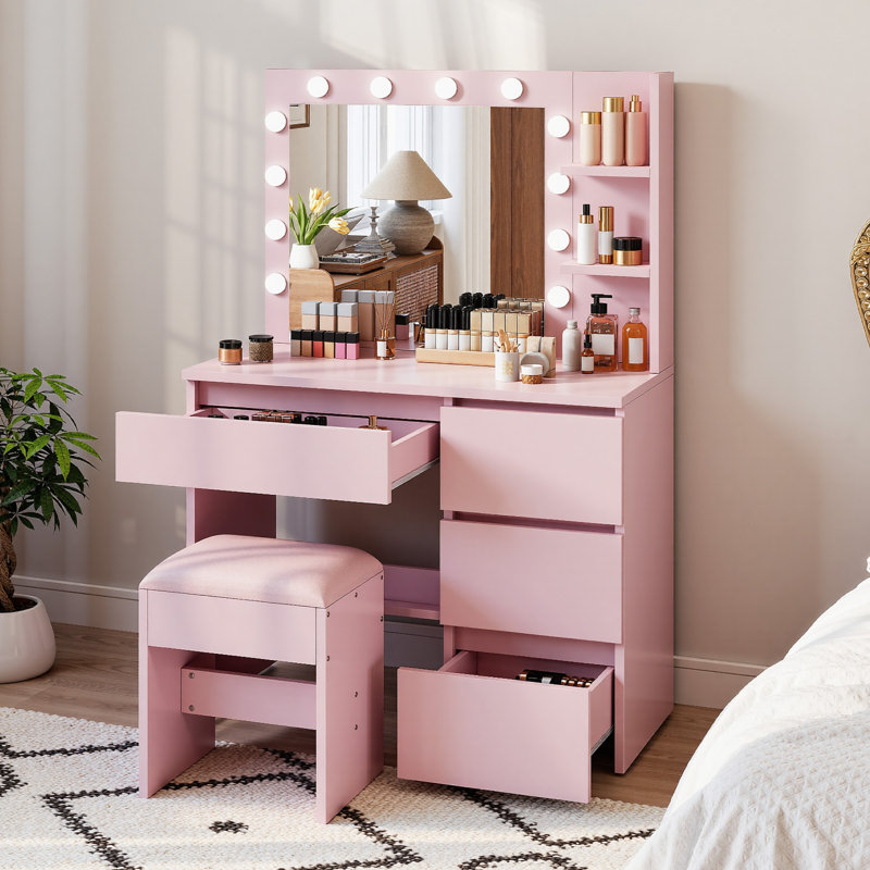 Dressing Table with Mirror