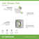 Oak HydroMersion Shower Trim Kit with Volume Control
