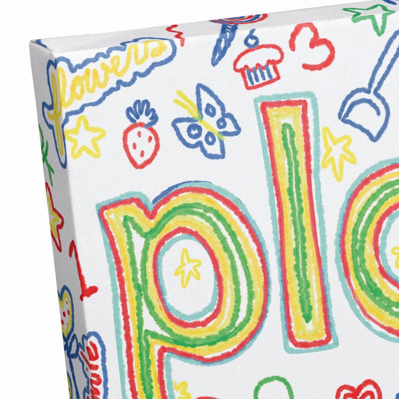 Art sur toile play time Burkhart, H 8 po x l 10 po x P 1,25 po