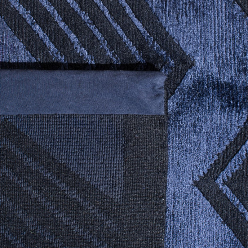 Ralph Lauren Monroe Chevron Wool, Viscose Chevron Rug, Rectangle 10' x 14'