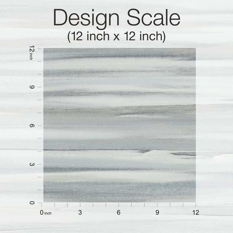 Abstract Wallpaper Roll by Candice Olson, Smokey Blue