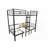 Twin Size Loft Bed with Table Sets - No Box Spring Needed, Solid Metal Construction for Lasting Durability