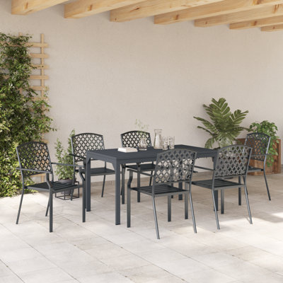 6 - Person Rectangular Patio Dining Set