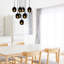 Everglades 9 - Light Black Cluster Pendant