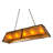 5 - Light Antique Copper Pool Table Lights Pendant