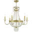 Lustre classique à 6 lumières de style bougie Jantine
