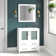 Arroyos 30'' Single Bathroom Vanity with Ceramic Top with Mirror