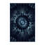 Tapis bleu moelleux moelleux Art Deco-1151583222