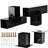 Anman Black Metal Hardware
