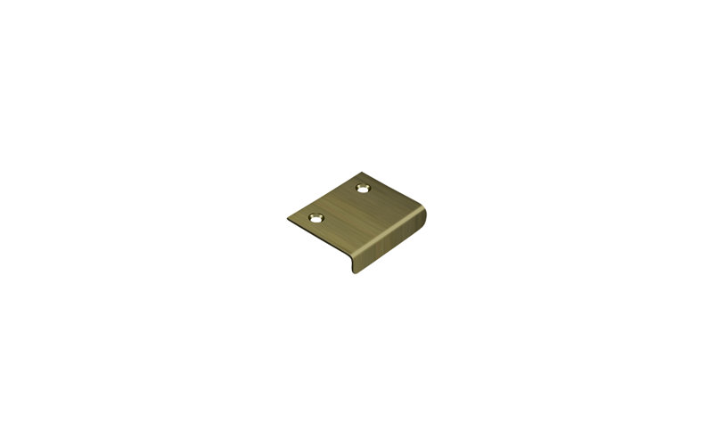 Cup / Bin Pull, Polished Brass