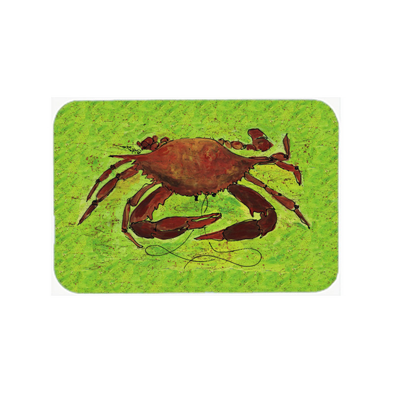 Planche à découper en verre Crab Yellowgreen