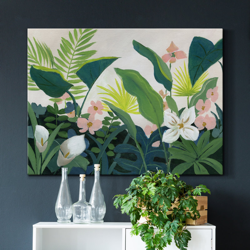 " Tropics ", 30" H x 40" W x 1.5" D