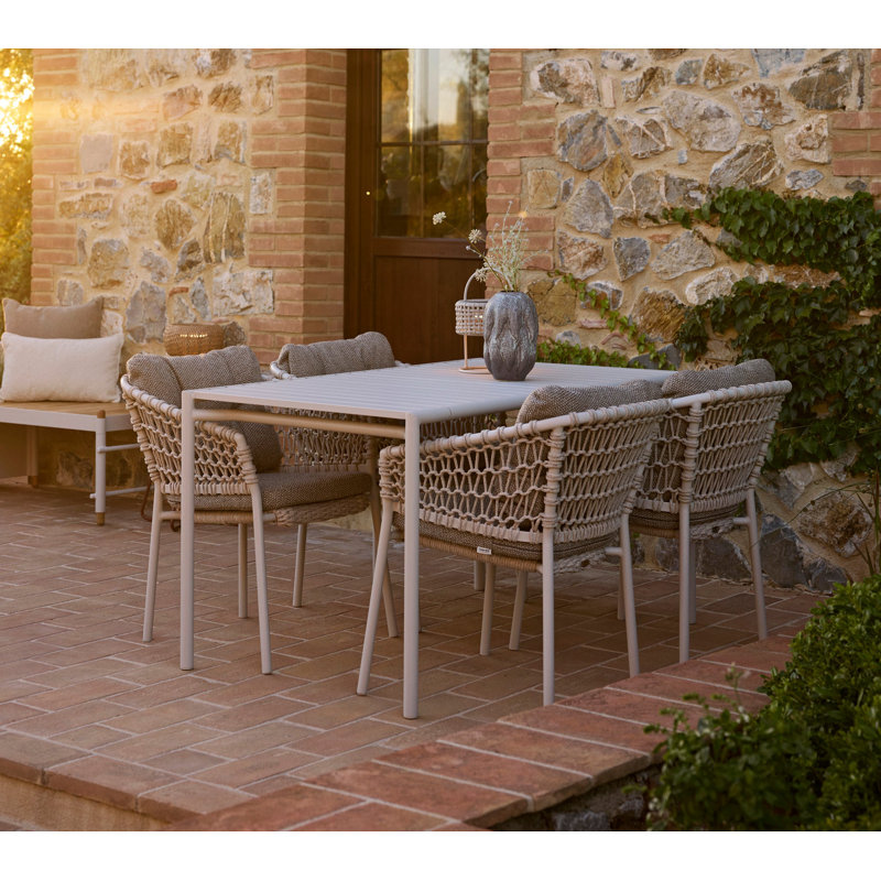 Copenhagen Outdoor Dining Table, Sand