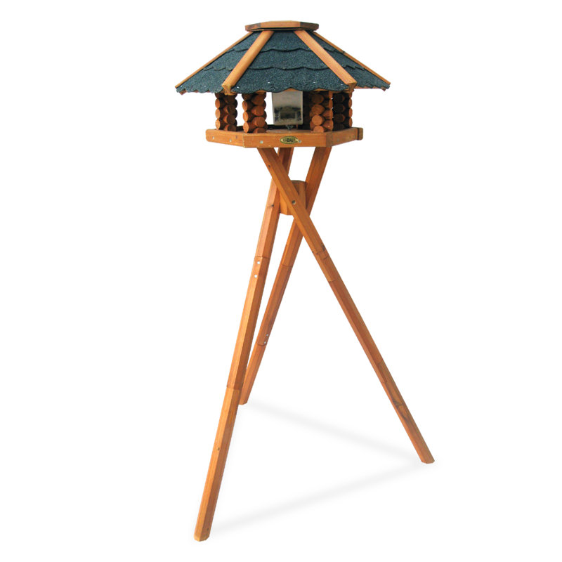 Wood Decorative Bird Feeder