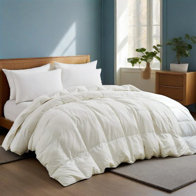 Lightweight Feather and Down Comforter/Duvet Insert