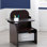 Chaise pour enfants avec bac de rangement Delta, MySize, chocolat noir Delta