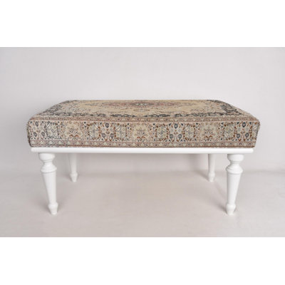 Bench, Ottoman Bench, Upholstered Bench, Turkish Rug Bench, Kilim Bench, Home Decor Bench, Handmade Bench, Coffee Bench, Desk Bench