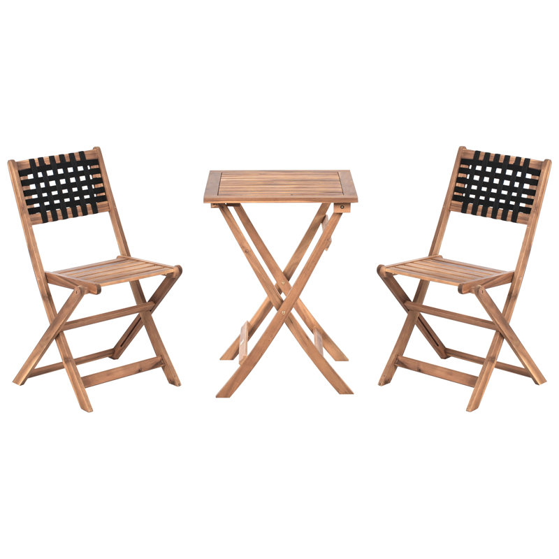 Square 3 - Piece 2 - Person Outdoor Bistro Set
