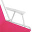 Chaise de plage en fer, alliant robustesse et design pliable, construction en fer et tissu Oxford PE, idéale pour l'extérieur.