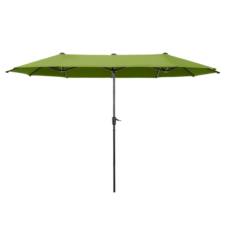 Aletse 156'' x 78'' Rectangular Market Umbrella
