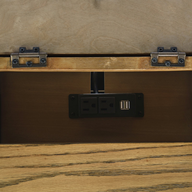 Tocco Transitional Modern Three Piece Coffee Table Set - Light Brown, Light Brown