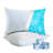 Cooling Memory Foam Pillows Set of 2 – Breathable Dual-Sided Cooling Cover, Medium Support Contour Pillow for Neck & Shoulder Pain, Bed Pillows for Back Side Sleepers-1724938918-1717141819