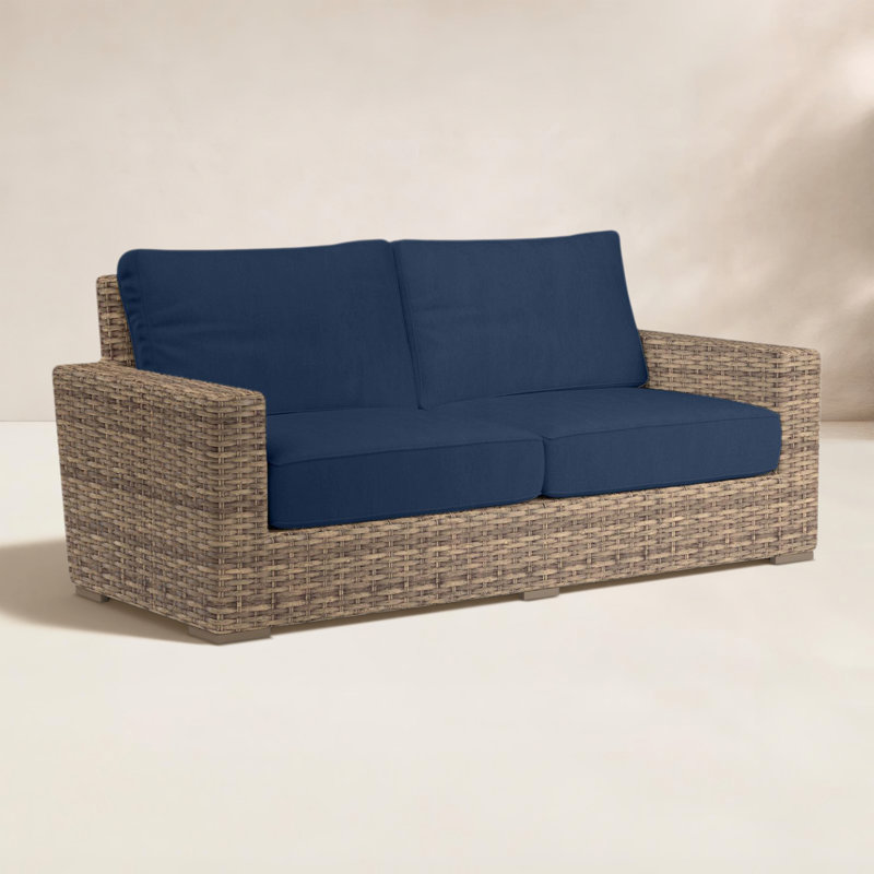 Havana Outdoor 2 - Seat Loveseat, Spectrum Indigo Sunbrella®