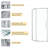34" - 34" W x 72" H Pivot Semi-Frameless Neo-Angle Reversible Shower Enclosure with Tempered Glass and Fixed Pannel-53511875