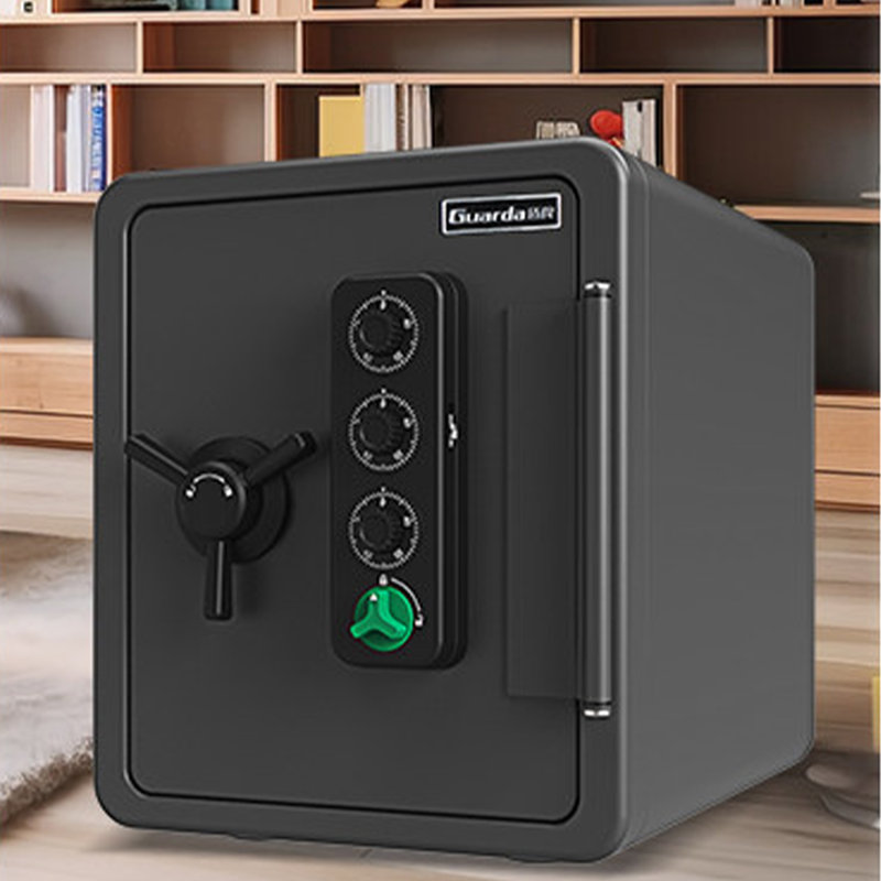 Petit meuble-lavabo mécanique noir 14,57 po