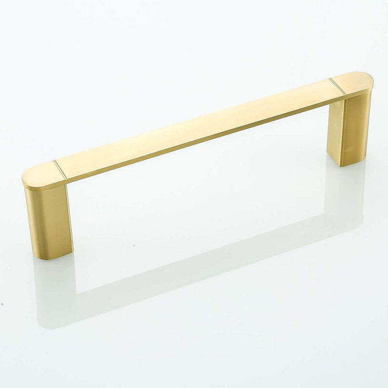 Brushed Gold Towel Bar - Premium 304 Stainless Steel Bathroom Hardware Accessories, Wall-Mounted Hand Towel Holder For Bathroom & Kitchen, Contemporary Style With Concealed Screw Design
