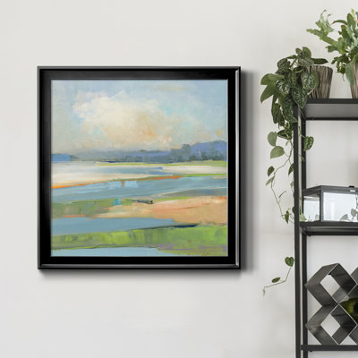 Pastel Coast - Reproduction d'art sur toile, cadre photo