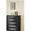 Mobilier de chambre en bois massif en bois massif 1 pièce 1 tiroir contemporain à 5 tiroirs