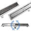 Rafia Linear Grid Waste Shower Drain-362176918