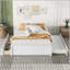 Lit double confortable avec lit gigogne simple et tiroirs doubles pour une fonctionnalité accrue-1675219062