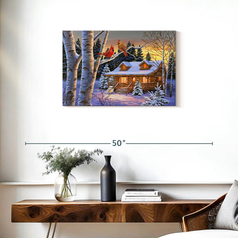 Lilie Rustic Retreat, 20" H x 30" W